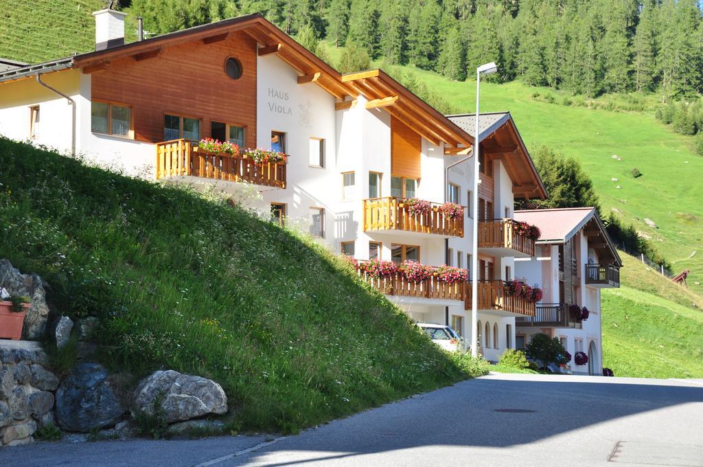 Ferienwohnung Haus Gentiana Samnaun Exterior foto
